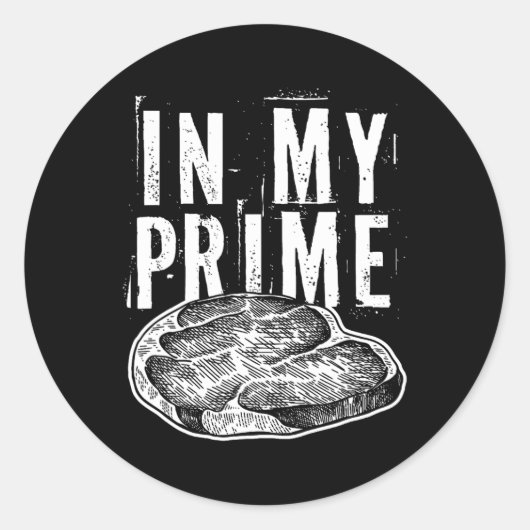 ステーキグルメGriのために私のプライムビーフミートカット ラウンドシール (正面)