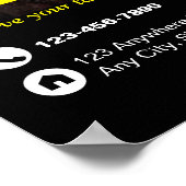 ステーキハウス、ステーキレストラン、レストラン ポスター (角)