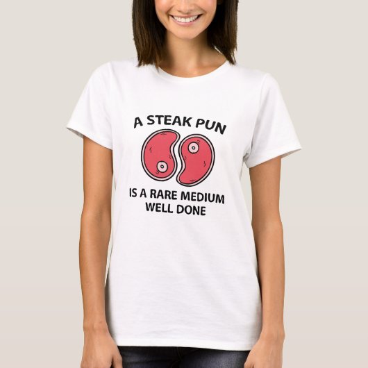 ステーキパン Tシャツ (正面)
