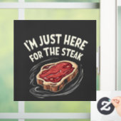 ステーキビーフミート好きにはちょうどここに来た ウィンドウサイン (ホーム)