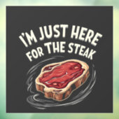 ステーキビーフミート好きにはちょうどここに来た ウィンドウサイン (シート3)