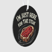 ステーキビーフミート好きにはちょうどここに来た オーナメント (正面)