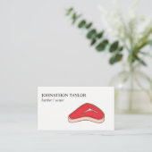 ステーキブッチャー 名刺 (スタンド正面)