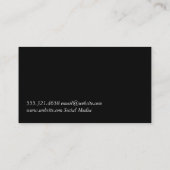 ステーキブッチャー 名刺 (裏面)