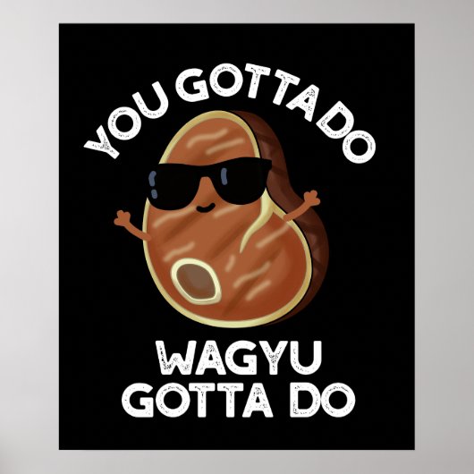 ステーキプンダークBGをやらなきゃ ポスター (正面)