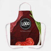 ステーキレストランのパーソナライズテーマ エプロン (正面)