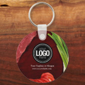 ステーキレストランのパーソナライズテーマ キーホルダー (正面)