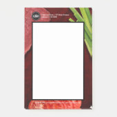 ステーキレストランのパーソナライズテーマ ポストイット (正面)