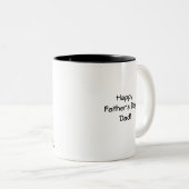 ステーキ対ホットドッグ ツートーンマグカップ (正面右)