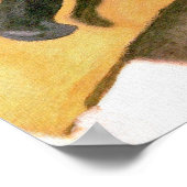 ステーキ絵画ズ – ヴィンテージアートバイフェリックス・バロットン ポスター (角)