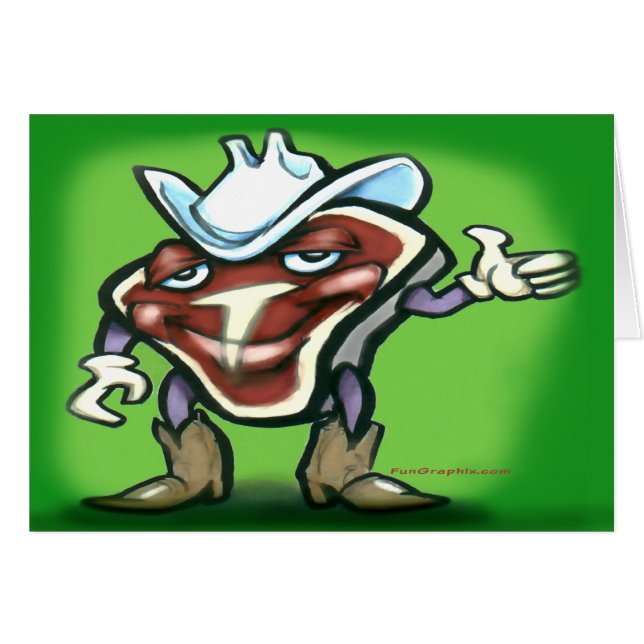 ステーキ (正面横)