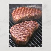 ステーキ2 ポストカード (正面)