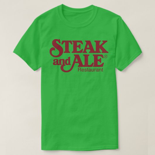 ステーキ エール Tシャツ (デザイン正面)