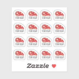 ステーキ ナイト ご飯 料理 メニュー ブジョー プランナー シール