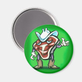 ステーキ マグネット (正面/裏面)