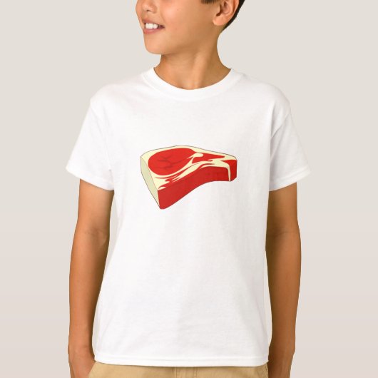 ステーキ Tシャツ (正面)