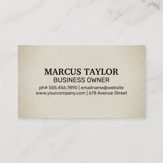 ステークス料理オンザグリル 名刺 (裏面)