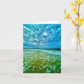 ステーショナリー、フロリダ州ウォルトンビーチ カード (黄色い花)