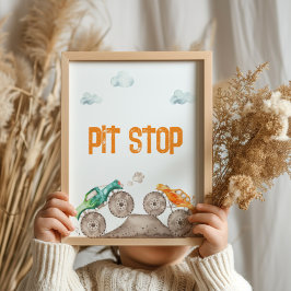 ステーションのモンスターバッシュへの給油 ポスター