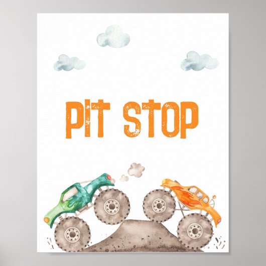 ステーションのモンスターバッシュへの給油 ポスター (正面)