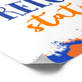 ステーションの再ロード標識 |ダーツガンパーティー ポスター (角)