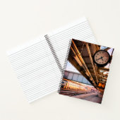 ステーションクロック ノートブック (内部)