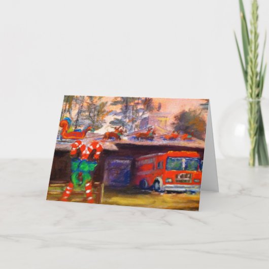 ステーションセブンホリデーグリーティングホリデーカード サンキューカード (正面)