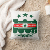 ステーションマスターズトレインクッション クッション (ブランケット)