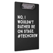 ステージおもしろいマネージャーと技術乗務員ライフ引用文 クリップボード (右)