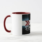 ステージによって残されるマグを出て下さい マグカップ (左)