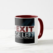 ステージによって残されるマグを出て下さい マグカップ (正面右)