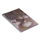 ステージのエドガー・ドガ|のバレエのリハーサル、1874年 ノートブック (右側)