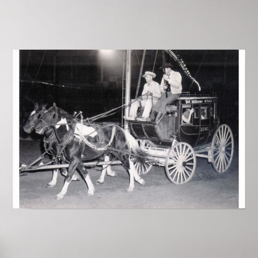 ステージのコーチ ポスター (正面)