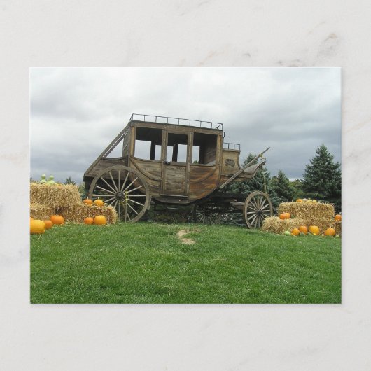 ステージのコーチ ポストカード (正面)