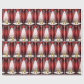 ステージのスポットライトに輝く75の数字 ラッピングペーパー (フラット)