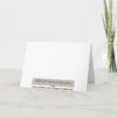 ステージの最初の夜に脚を折る カード (裏面)