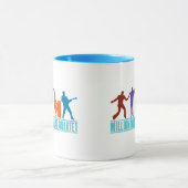 ステージの百万匹のドルの四つ組 マグカップ (中央)