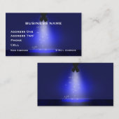 ステージの軽音楽の名刺 名刺 (正面/裏面)