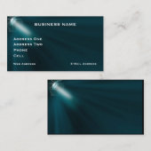 ステージの軽音楽の名刺 名刺 (正面/裏面)