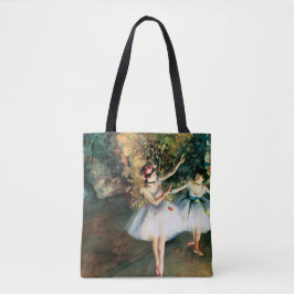 ステージの2人のダンサーはガスを抜きます トートバッグ