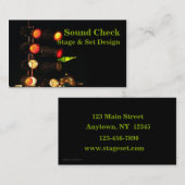 ステージは名刺をつけます 名刺 (正面/裏面)