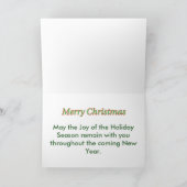 ステージコーチクリスマスカード シーズンカード (内部)