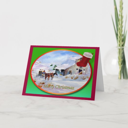 ステージコーチクリスマスカード シーズンカード (正面)