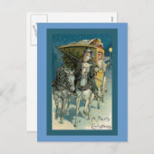 「ステージコーチクリスマス」クリスマスカード シーズンポストカード (正面/裏面)