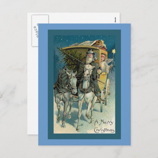 「ステージコーチクリスマス」クリスマスカード シーズンポストカード (正面/裏面)