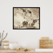 ステージコーチ旅行マウンテンロードSD 1889 ポスター (キッチン)