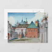 ステージデザインモデストムッソースキーのオペラ ポストカード (正面/裏面)