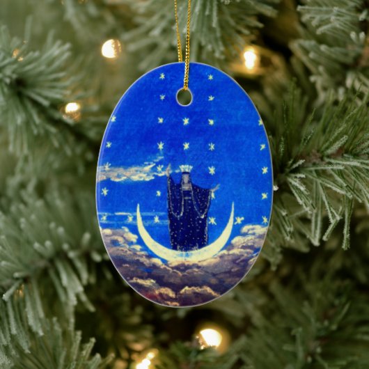 ステージデザインモーツァルトのオペラ魔法フルート セラミックオーナメント (ツリー)