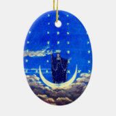 ステージデザインモーツァルトのオペラ魔法フルート セラミックオーナメント (裏面)