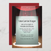 ステージフォーカスV2 5x7インチの招待状 招待状 (正面/裏面)